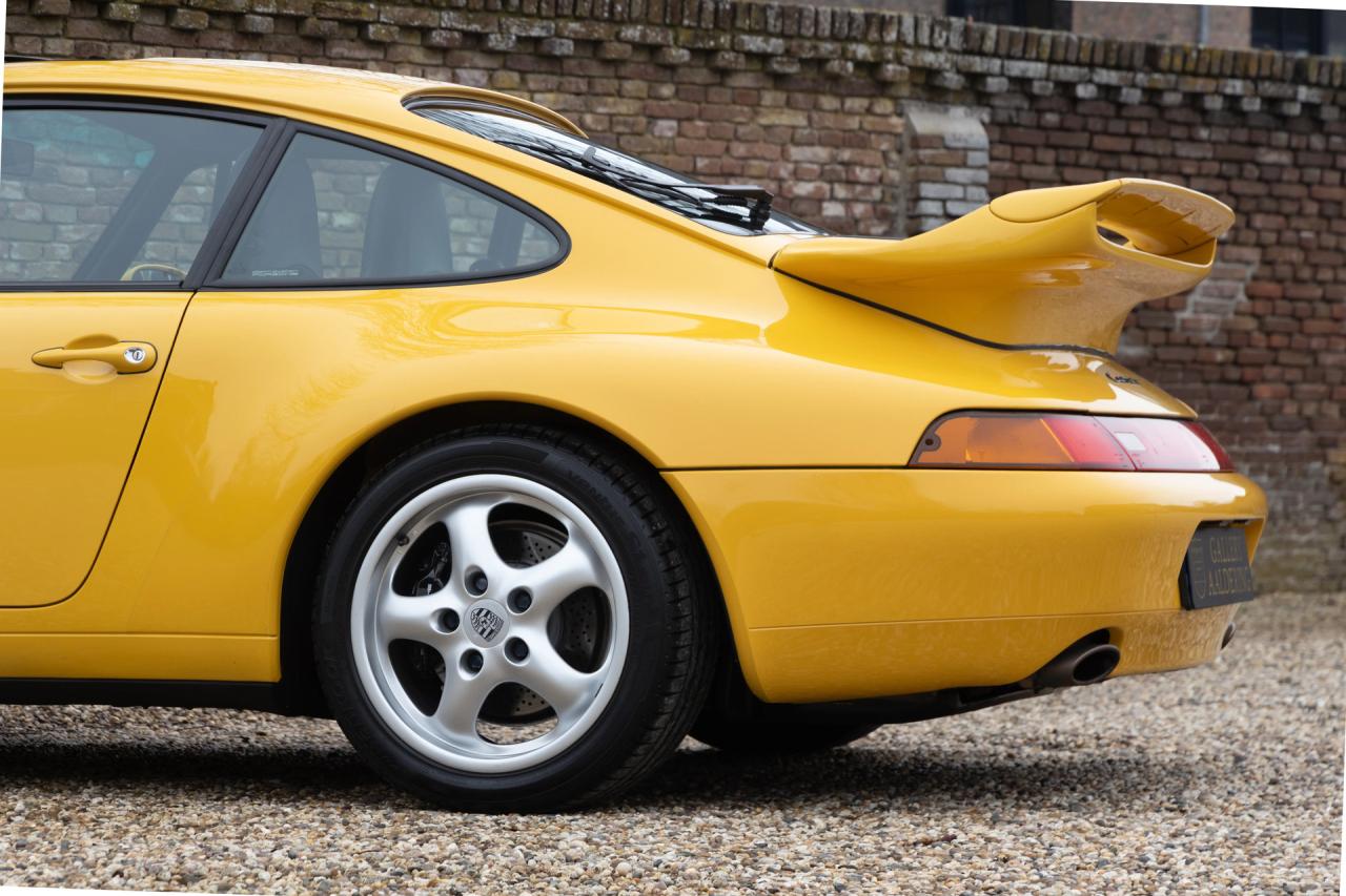 1995 Porsche 993 Carrera Coup&eacute; 3.6 &ldquo;Speed Yellow with Aero-kit&rdquo;