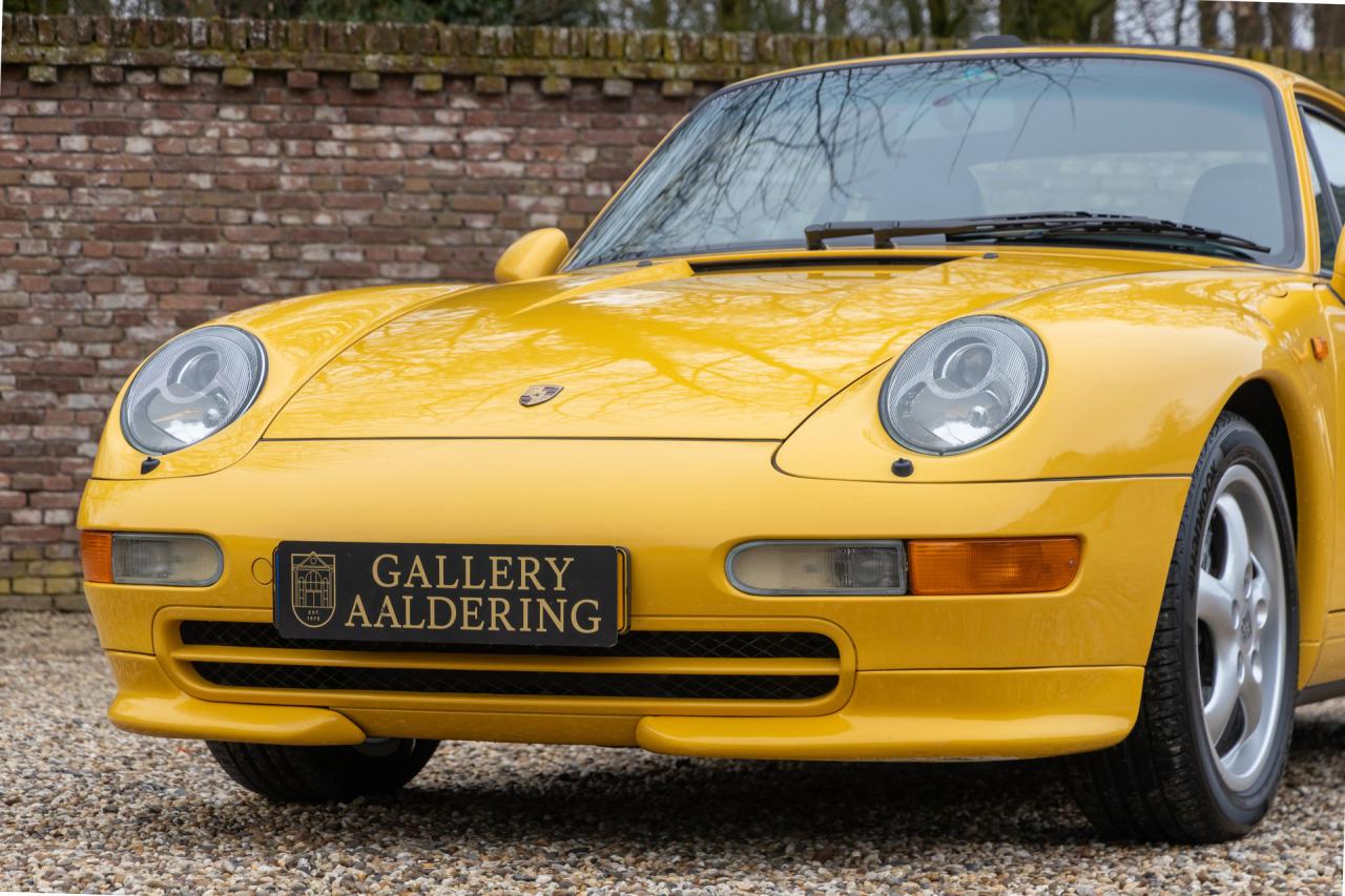 1995 Porsche 993 Carrera Coup&eacute; 3.6 &ldquo;Speed Yellow with Aero-kit&rdquo;