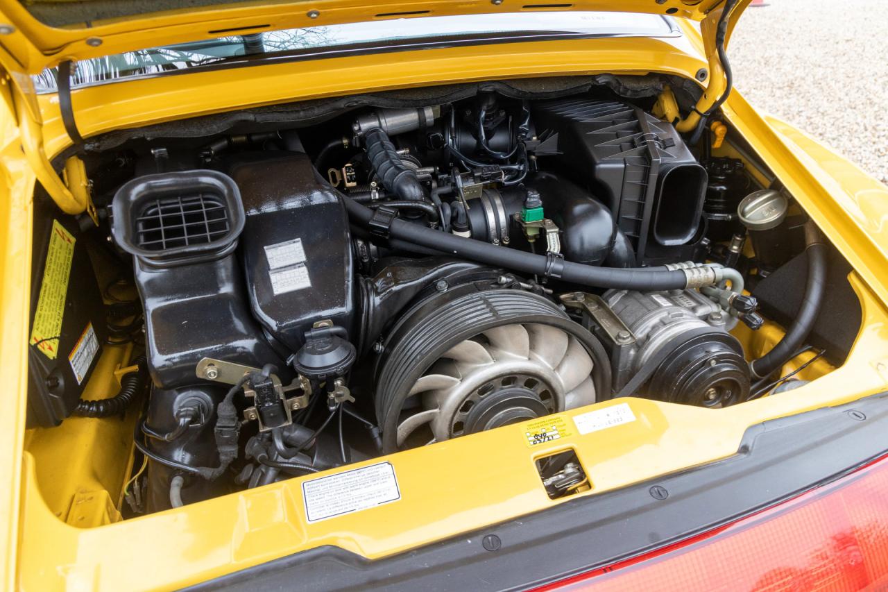 1995 Porsche 993 Carrera Coup&eacute; 3.6 &ldquo;Speed Yellow with Aero-kit&rdquo;