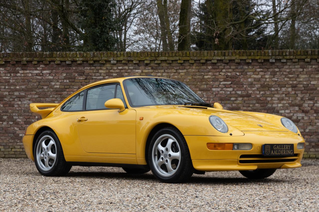 1995 Porsche 993 Carrera Coup&eacute; 3.6 &ldquo;Speed Yellow with Aero-kit&rdquo;