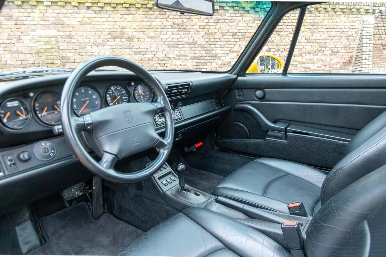 1995 Porsche 993 Carrera Coup&eacute; 3.6 &ldquo;Speed Yellow with Aero-kit&rdquo;