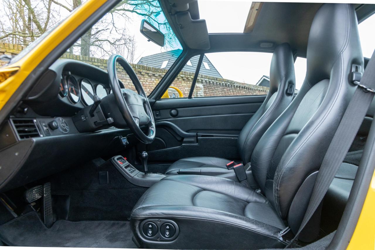 1995 Porsche 993 Carrera Coup&eacute; 3.6 &ldquo;Speed Yellow with Aero-kit&rdquo;