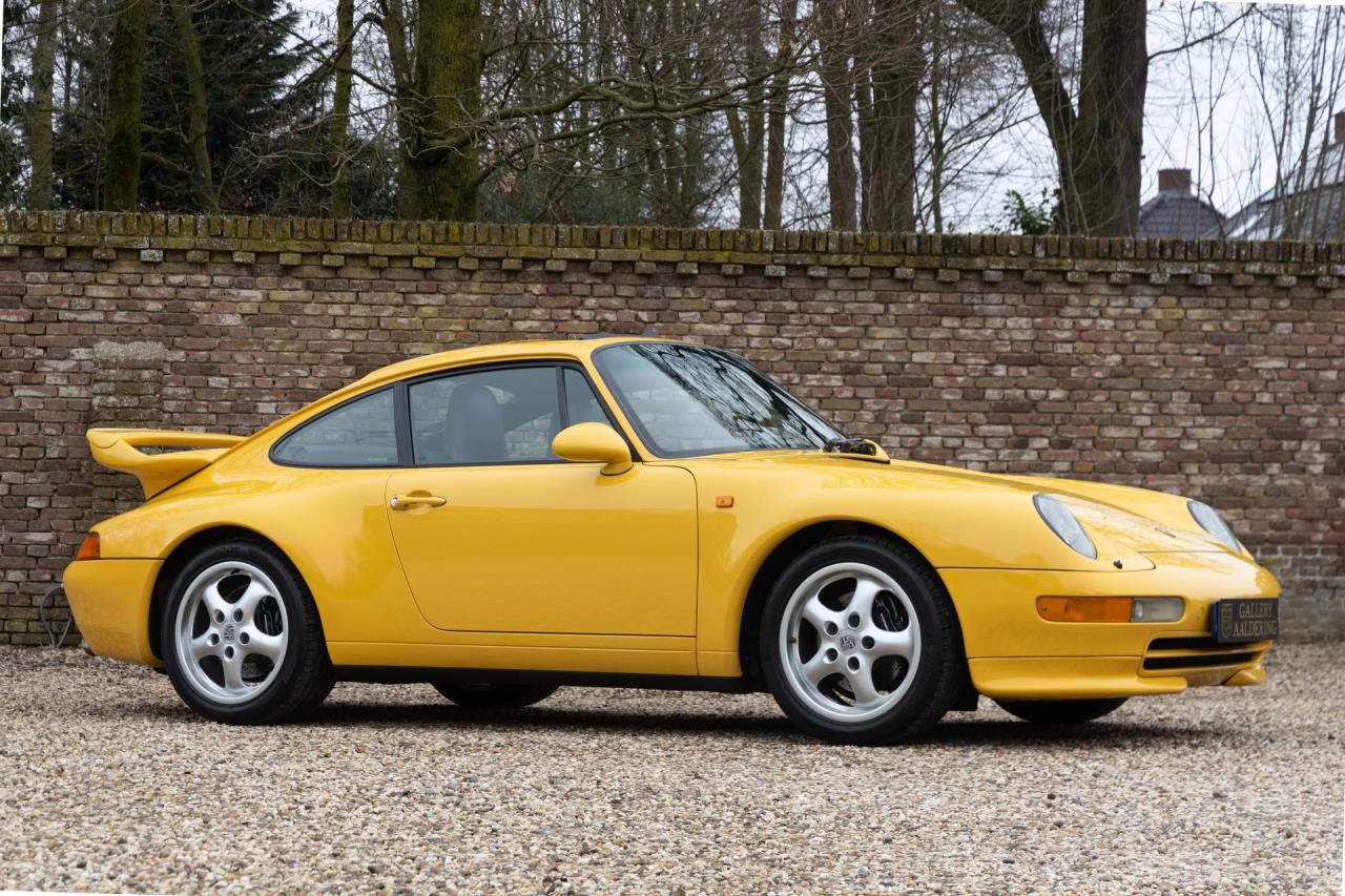 1995 Porsche 993 Carrera Coup&eacute; 3.6 &ldquo;Speed Yellow with Aero-kit&rdquo;