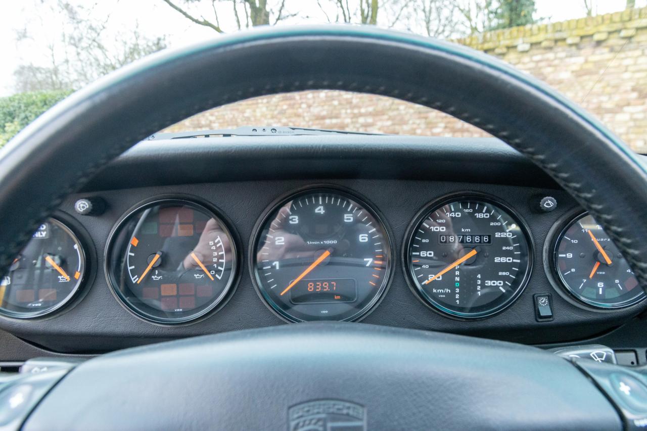 1995 Porsche 993 Carrera Coup&eacute; 3.6 &ldquo;Speed Yellow with Aero-kit&rdquo;