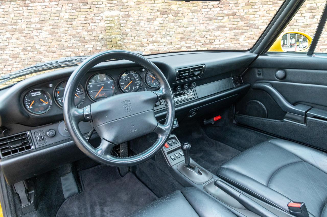 1995 Porsche 993 Carrera Coup&eacute; 3.6 &ldquo;Speed Yellow with Aero-kit&rdquo;