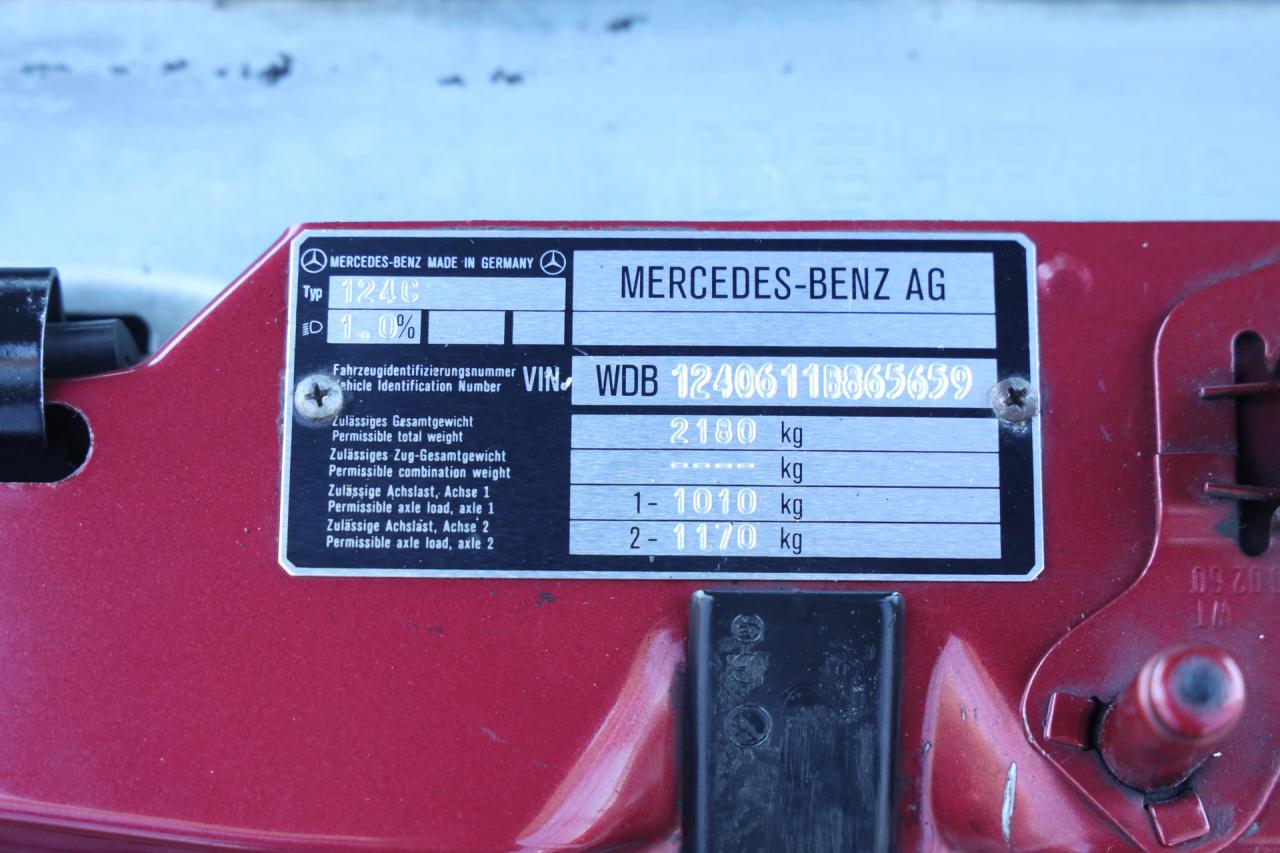 1993 Mercedes - Benz Mercedes Benz 300 CE-24 AMG 3.4 Cabriolet