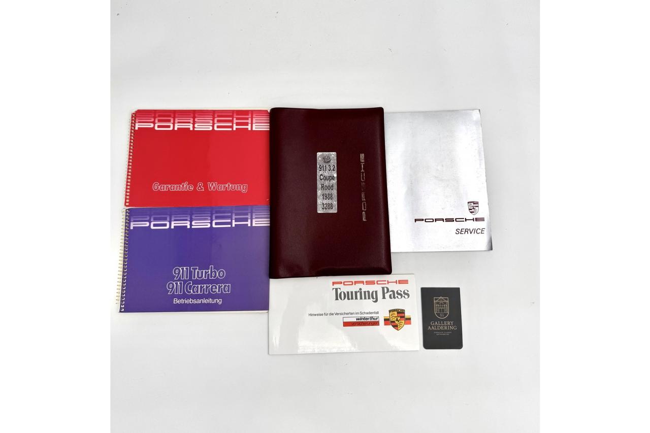 1988 Porsche 911 3.2 Carrera Coup&eacute; &ldquo;G50-gearbox and 117.000 km&rdquo;