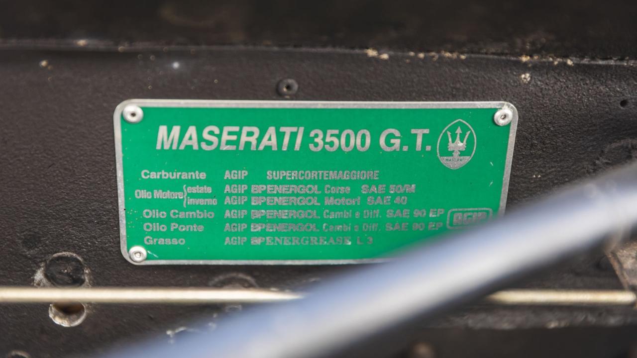 1962 Maserati 3500 GT Vignale Spyder