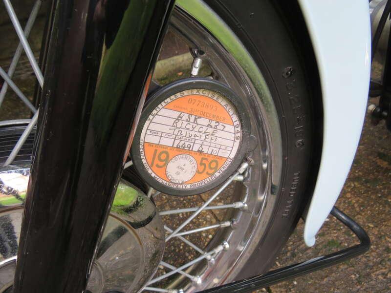 1959 Triumph T120 BONNEVILLE