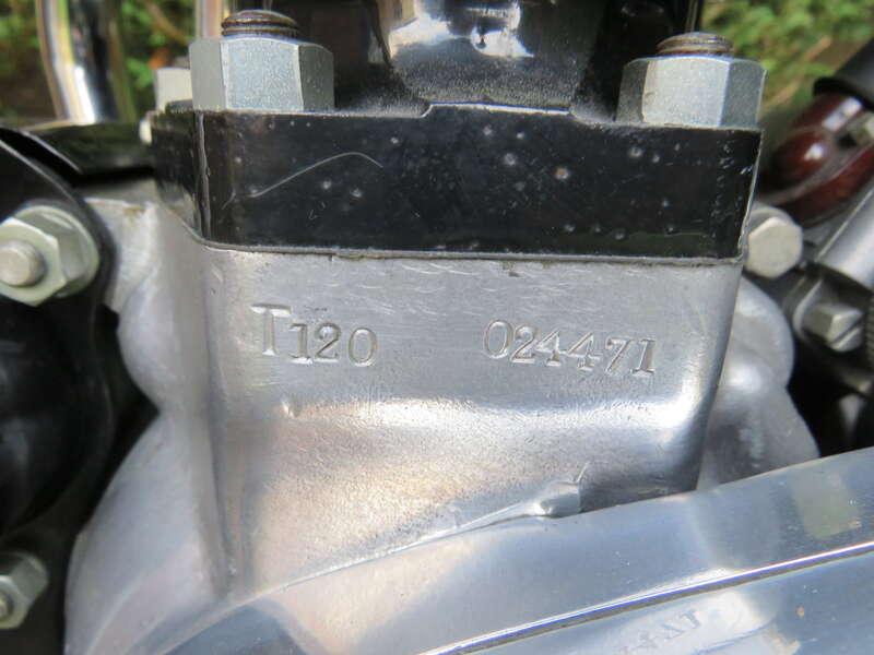 1959 Triumph T120 BONNEVILLE