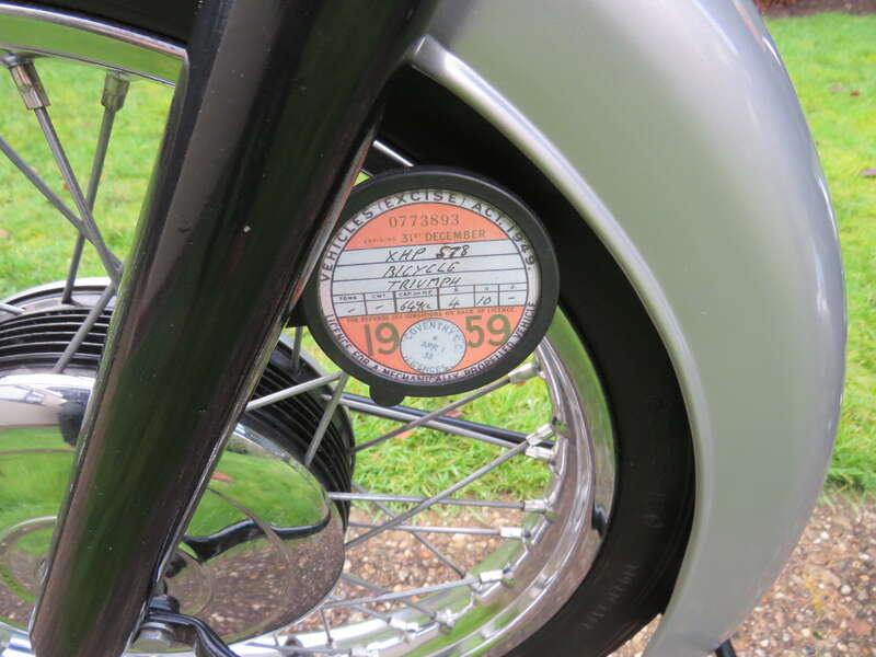 1959 Triumph T110 TIGER