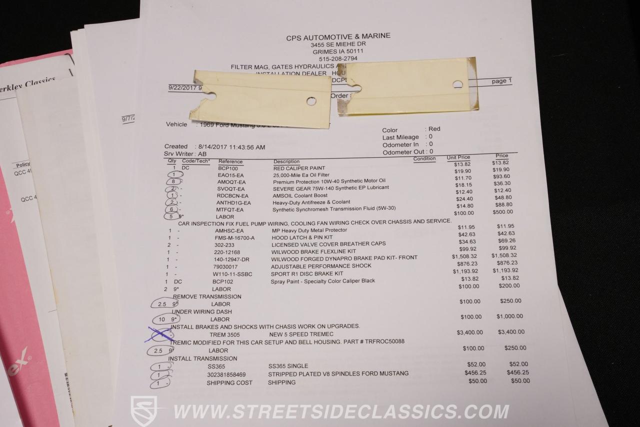 1969 Ford Mustang Mach 1 Supercharged