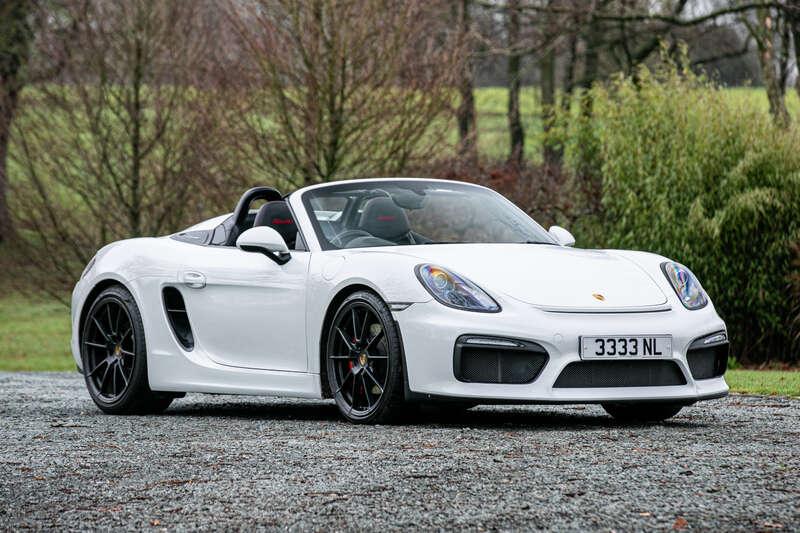 2016 Porsche BOXSTER SPYDER 981