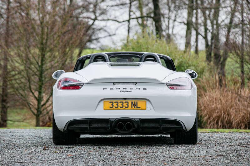 2016 Porsche BOXSTER SPYDER 981