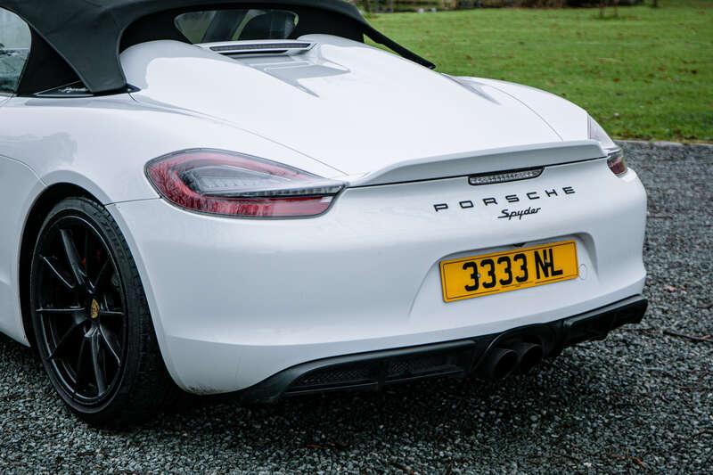 2016 Porsche BOXSTER SPYDER 981