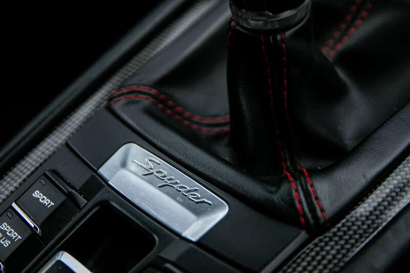 2016 Porsche BOXSTER SPYDER 981