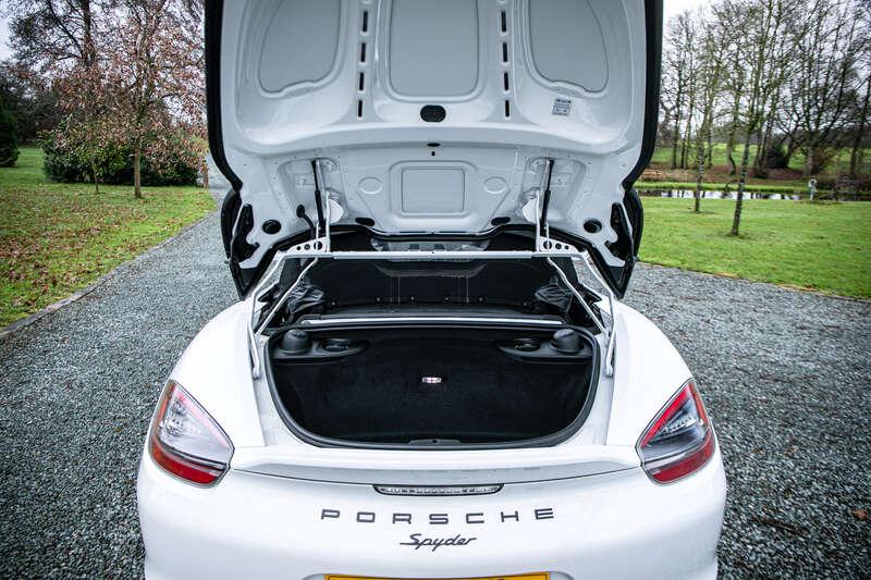 2016 Porsche BOXSTER SPYDER 981