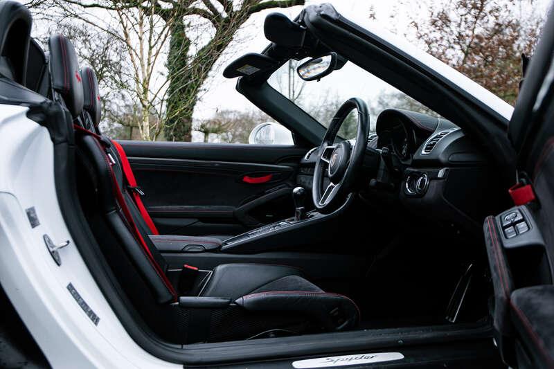 2016 Porsche BOXSTER SPYDER 981