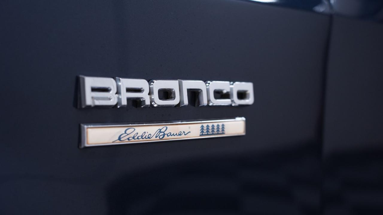 1990 Ford Bronco 4X4 Eddie Bauer