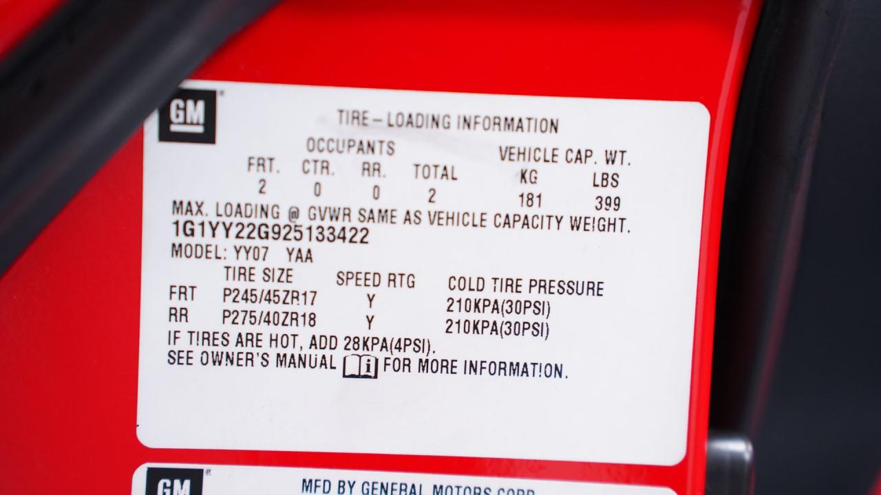 2002 Chevrolet Corvette LS3