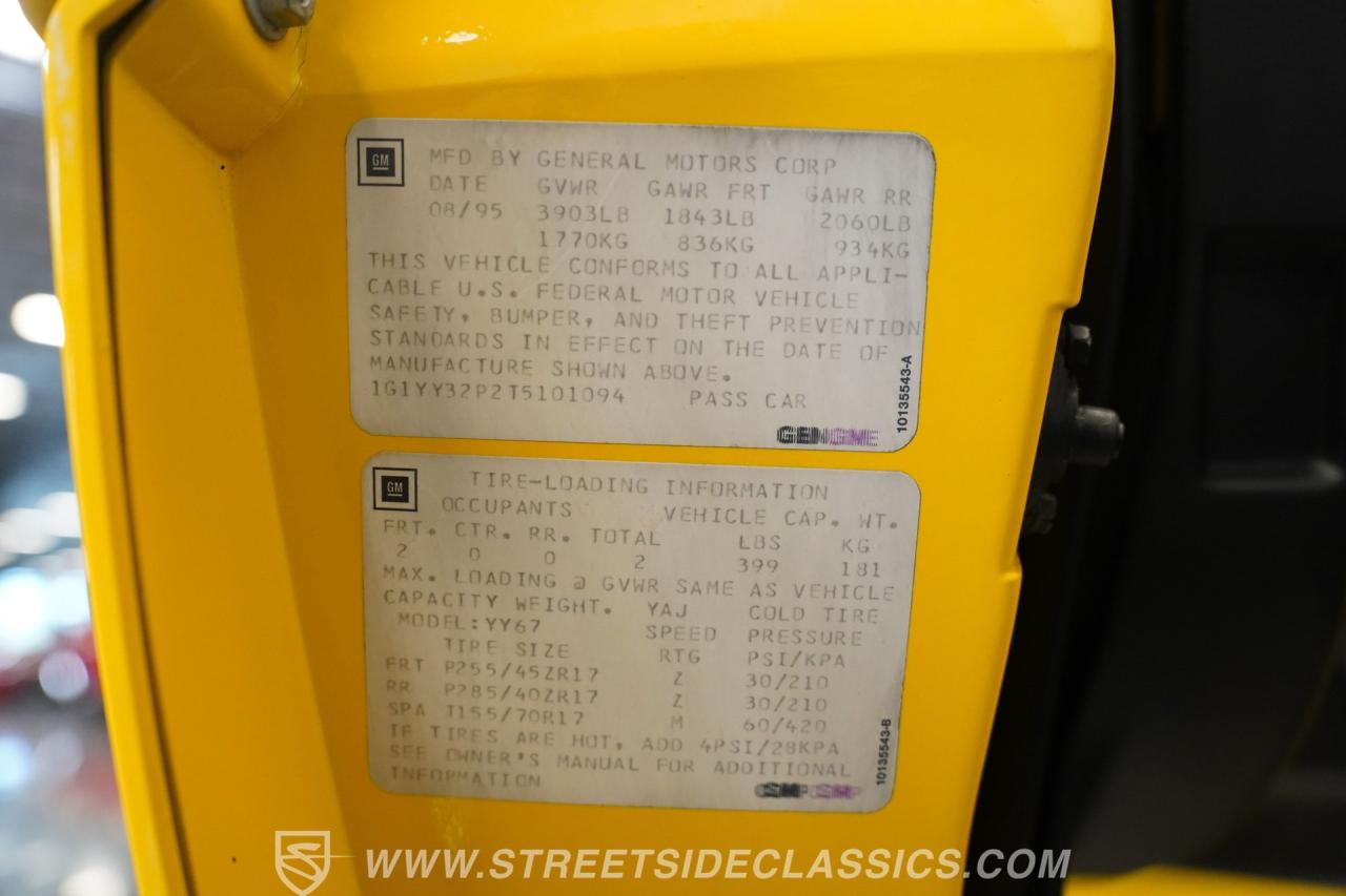 1996 Chevrolet Corvette Convertible