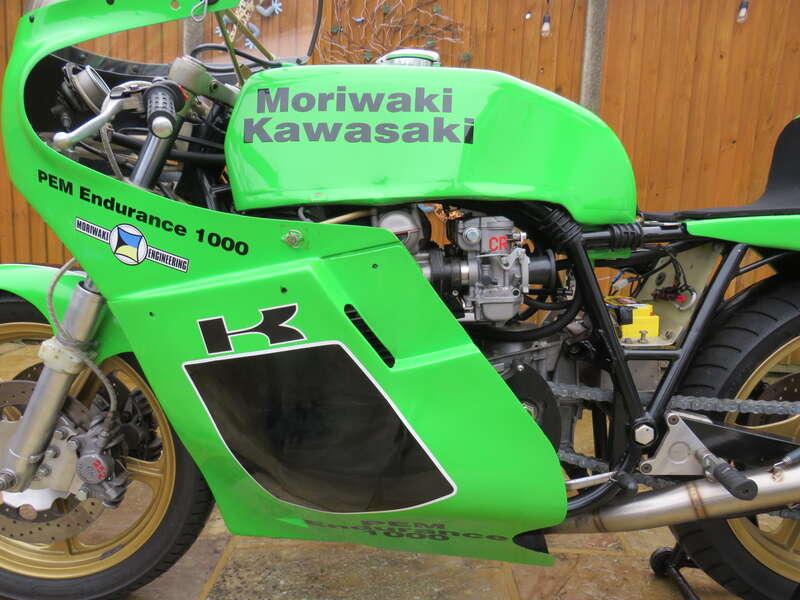 1977 PEM KAWASAKI ENDURANCE RACER