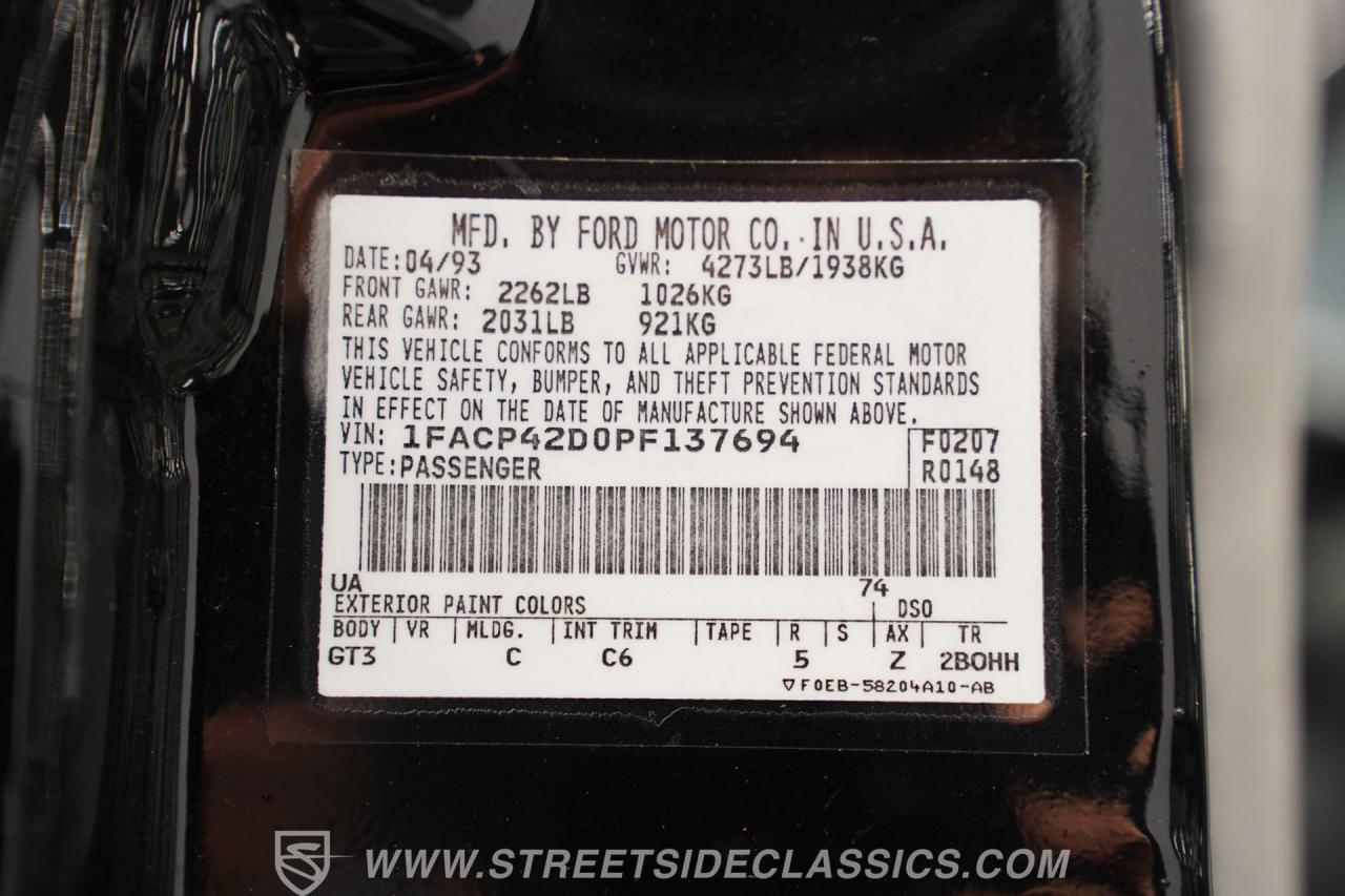 1993 Ford Mustang Cobra SVT