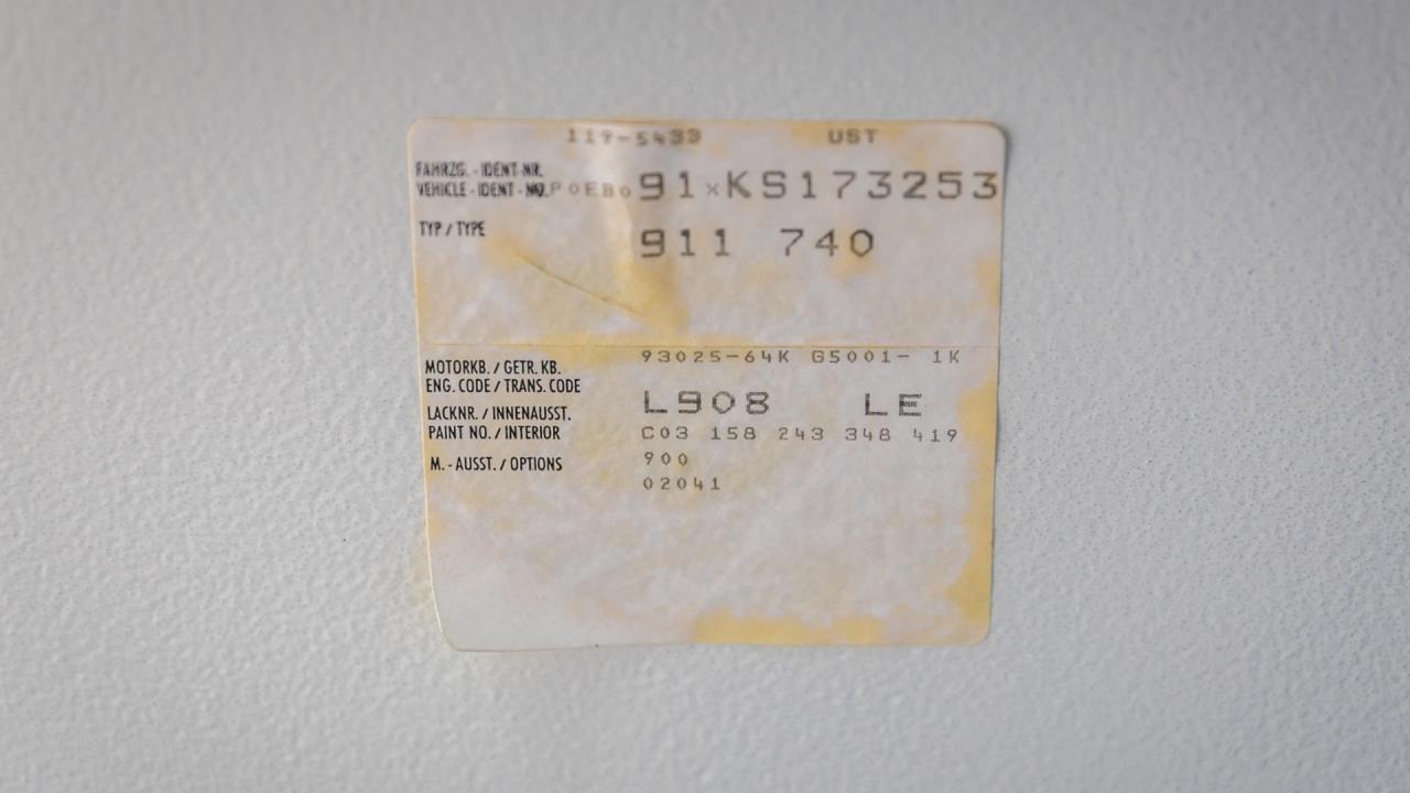 1989 Porsche 911 Speedster