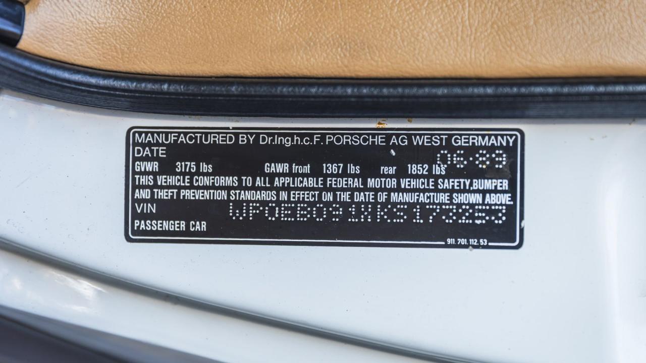 1989 Porsche 911 Speedster