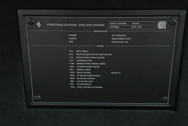 2022 Ferrari 812 GTS