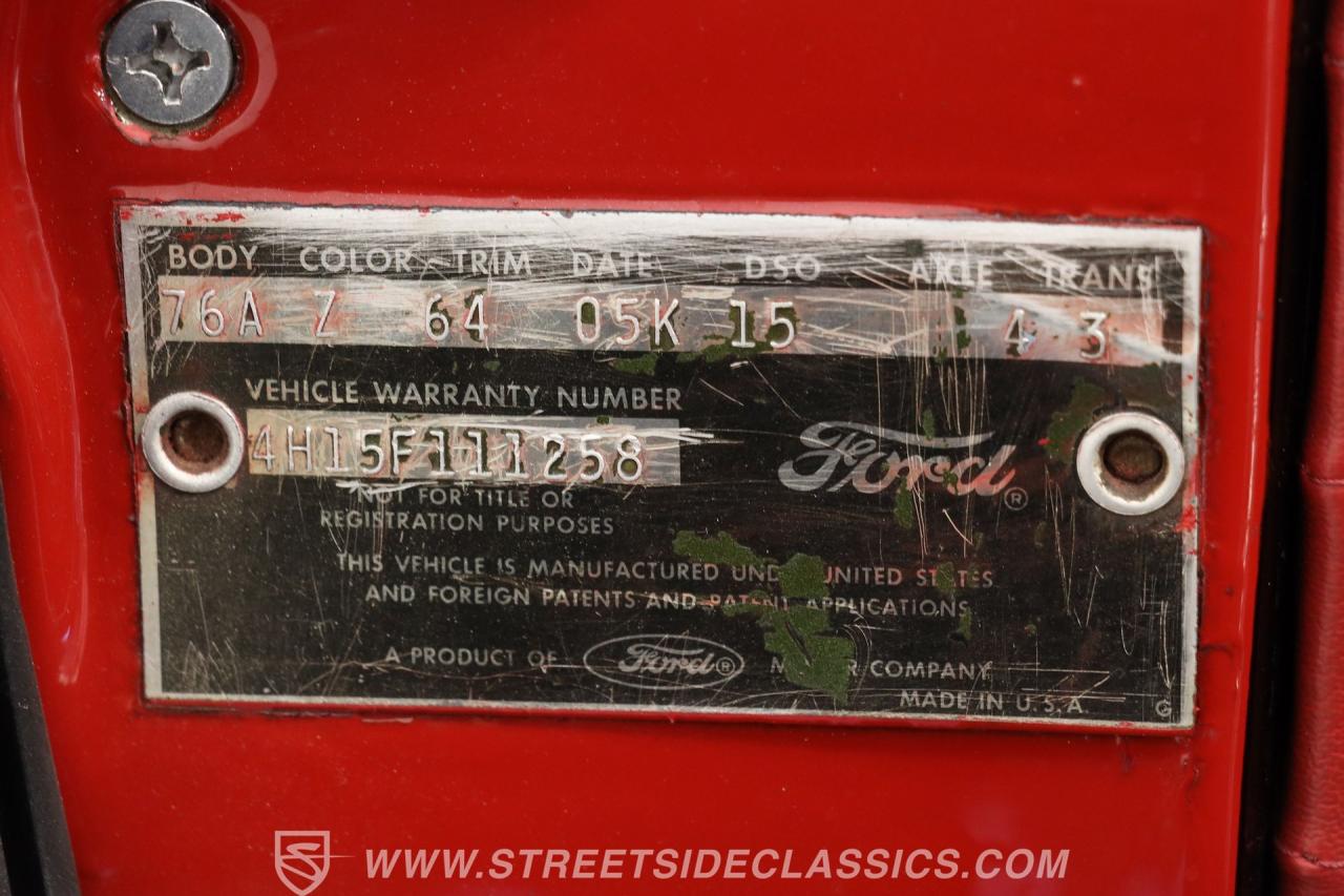 1964 Ford Falcon Convertible Sprint Tribute