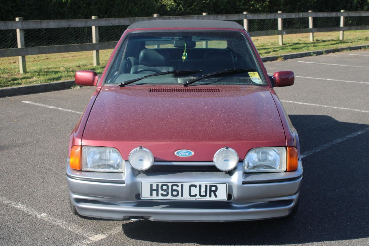 1990 Ford ESCORT XR3I CONVERTIBLE