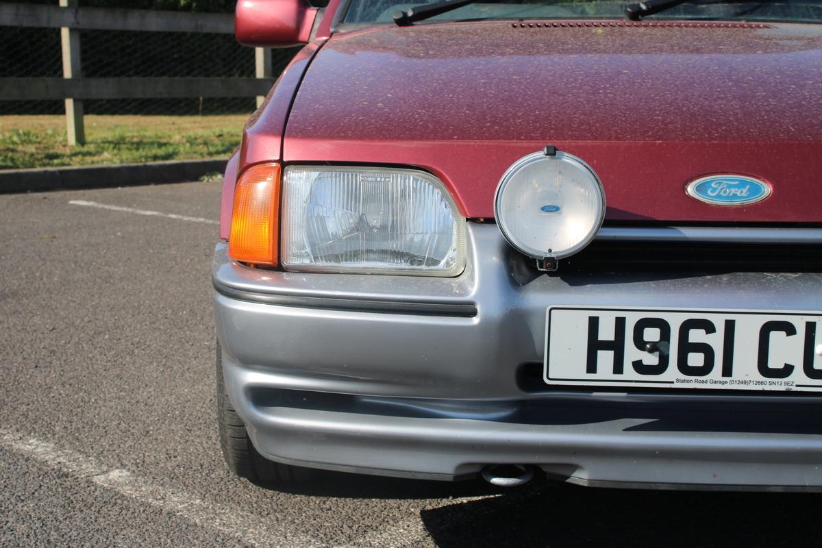 1990 Ford ESCORT XR3I CONVERTIBLE