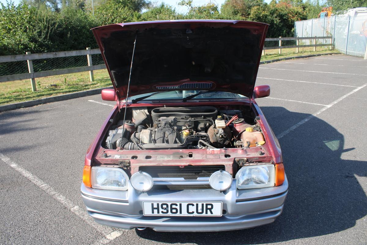 1990 Ford ESCORT XR3I CONVERTIBLE