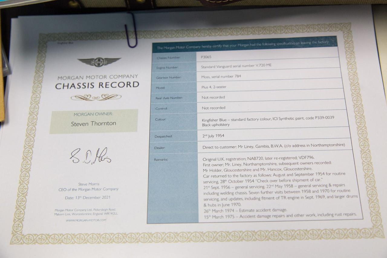 1954 Morgan Plus 4