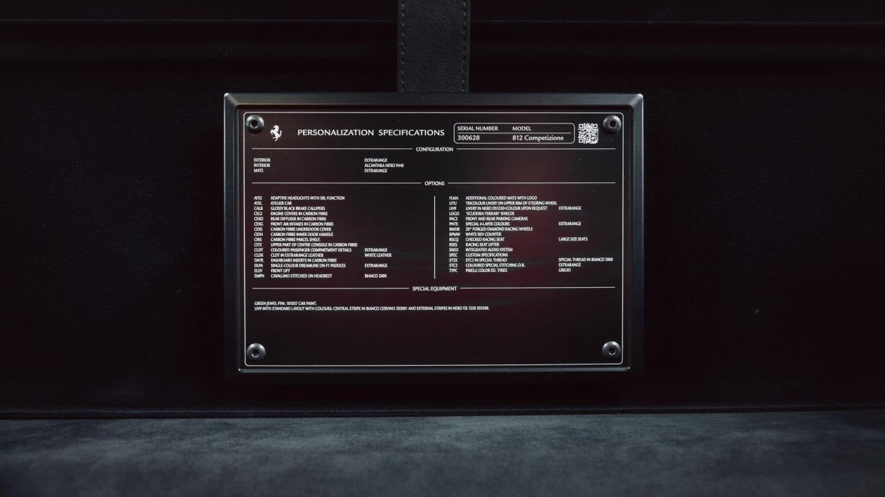 2023 Ferrari 812 Competizione