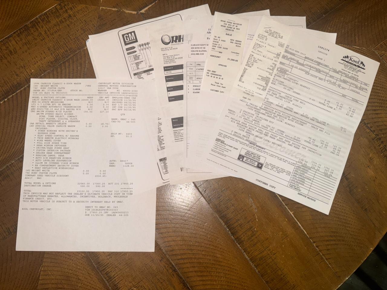 1996 Chevrolet Caprice Classic Wagon