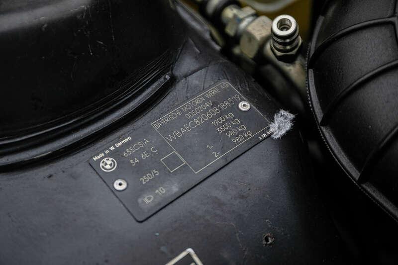 1989 BMW 635 CSI MOTORSPORT