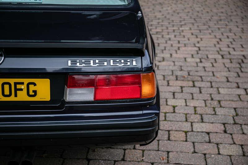 1989 BMW 635 CSI MOTORSPORT