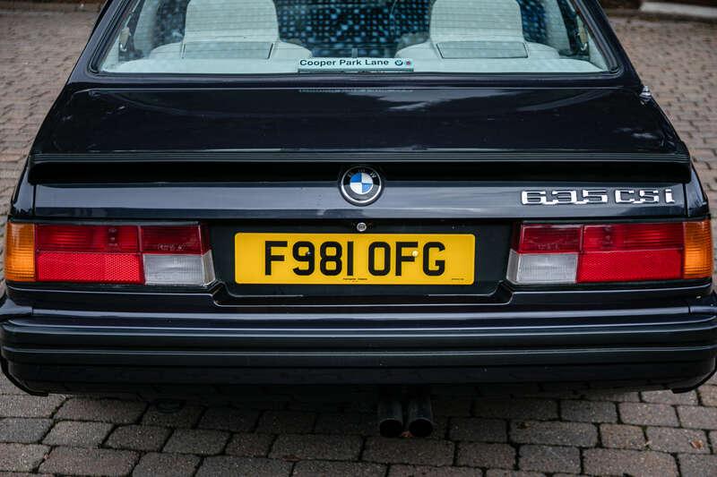 1989 BMW 635 CSI MOTORSPORT