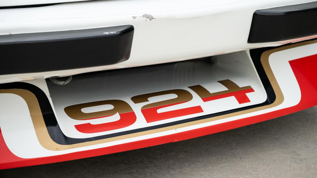 1980 Porsche 924 SCCA D-Production