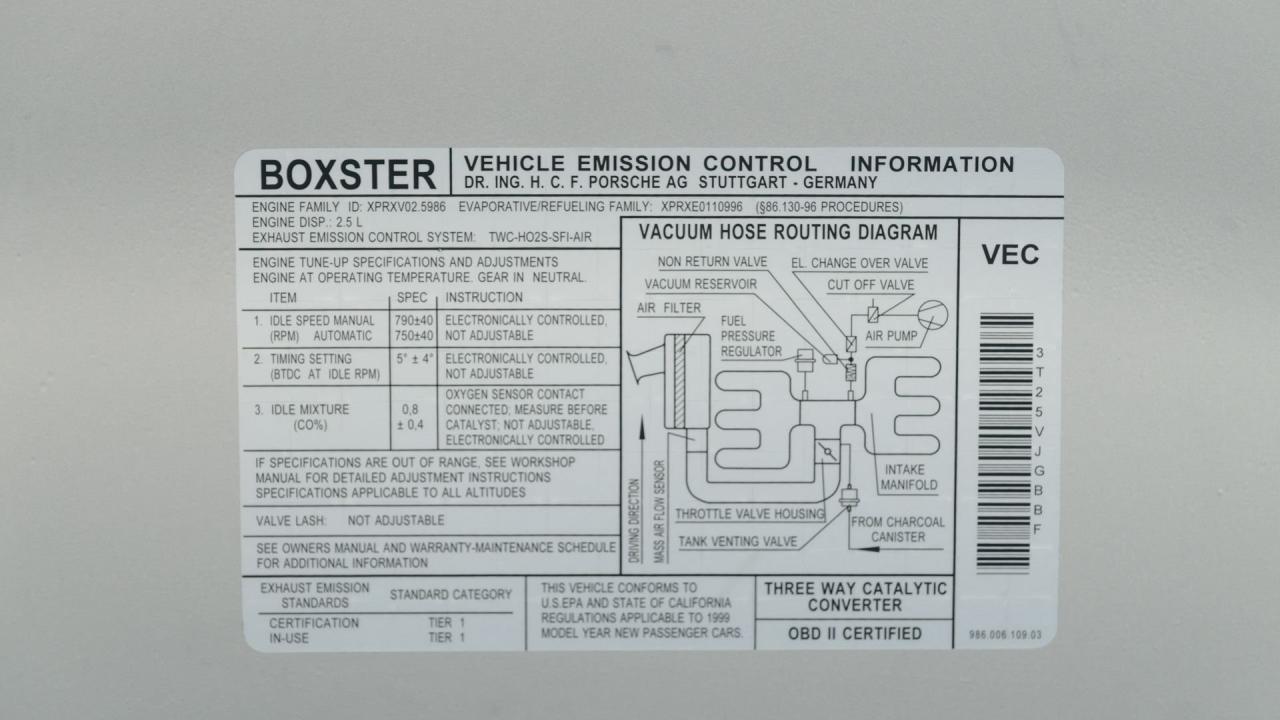 1999 Porsche Boxster