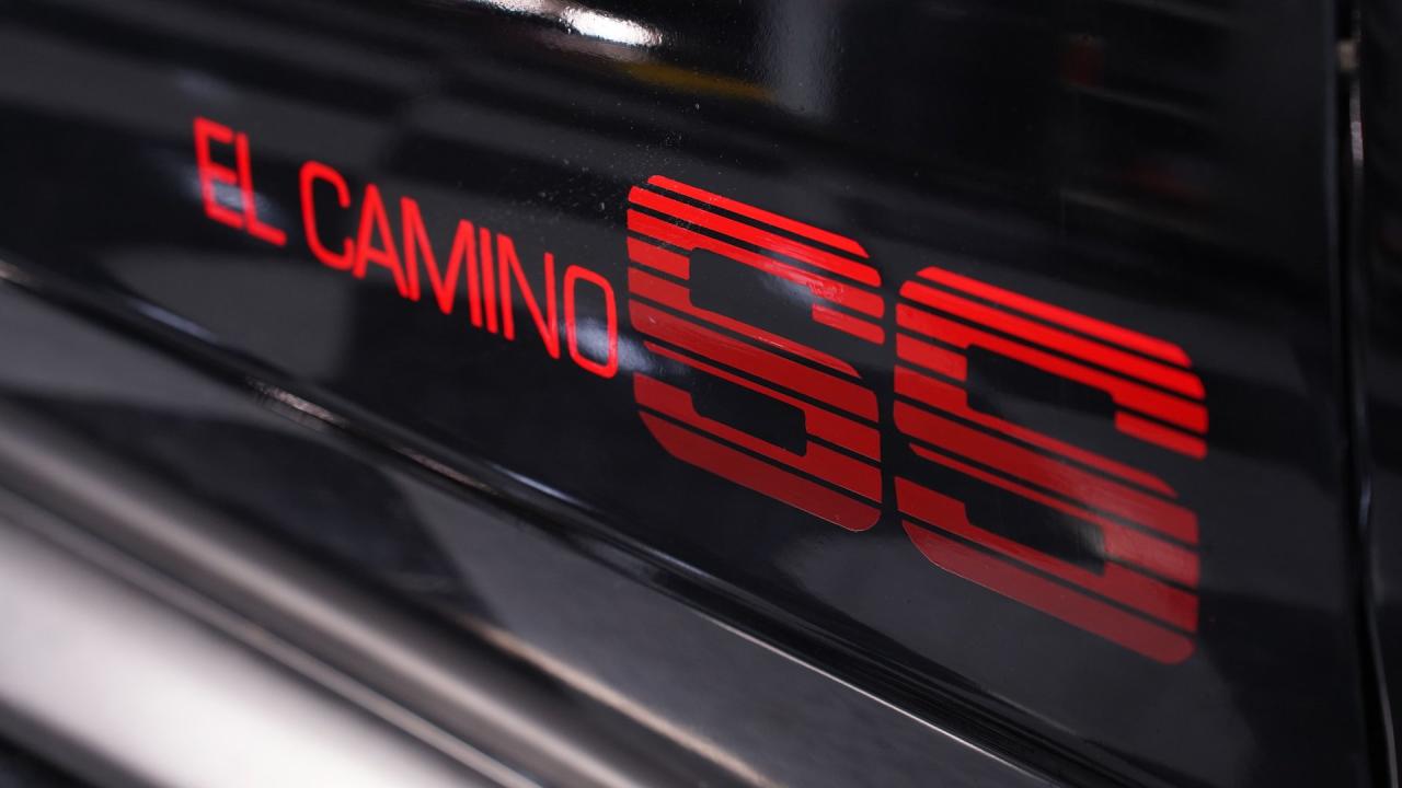 1984 Chevrolet El Camino Choo-Choo SS