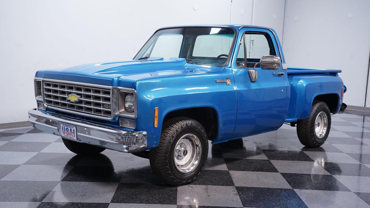 1976 Chevrolet C10 Scottsdale Stepside 454