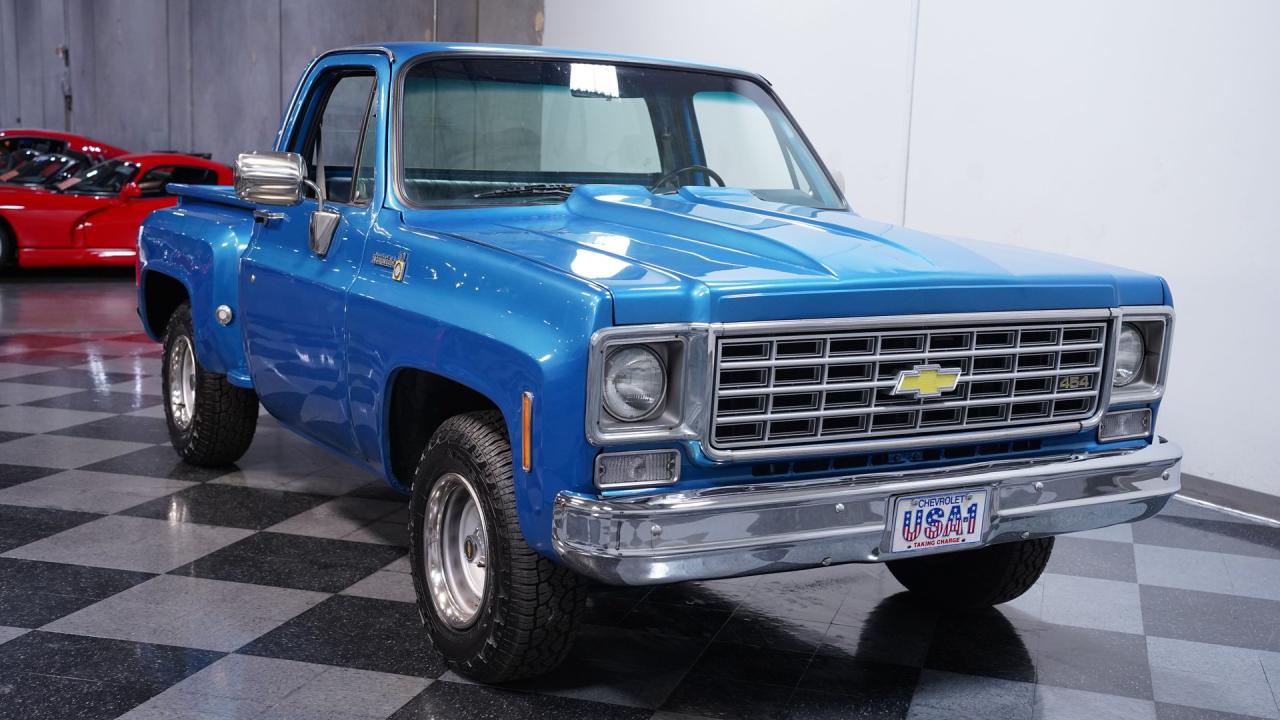 1976 Chevrolet C10 Scottsdale Stepside 454