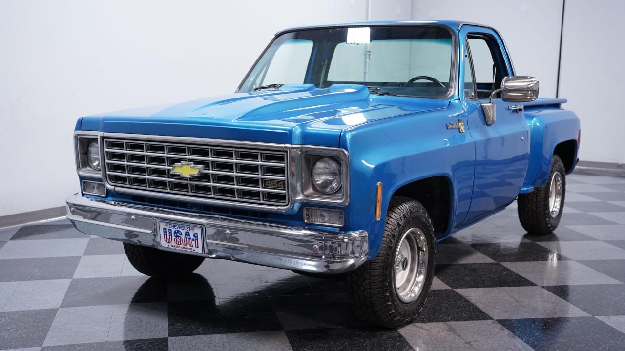 1976 Chevrolet C10 Scottsdale Stepside 454
