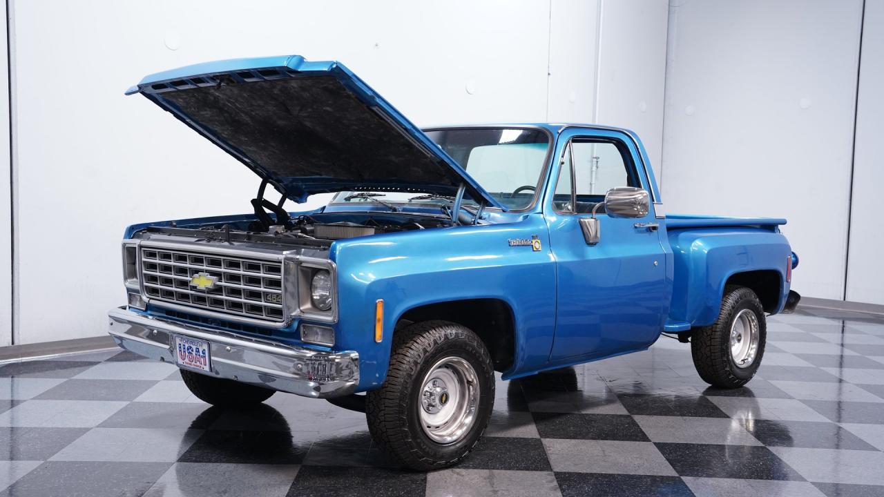 1976 Chevrolet C10 Scottsdale Stepside 454