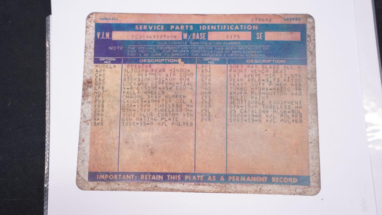 1976 Chevrolet C10 Scottsdale Stepside 454