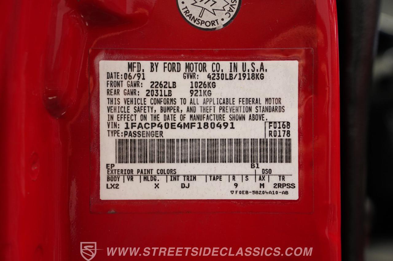 1991 Ford Mustang LX 5.0