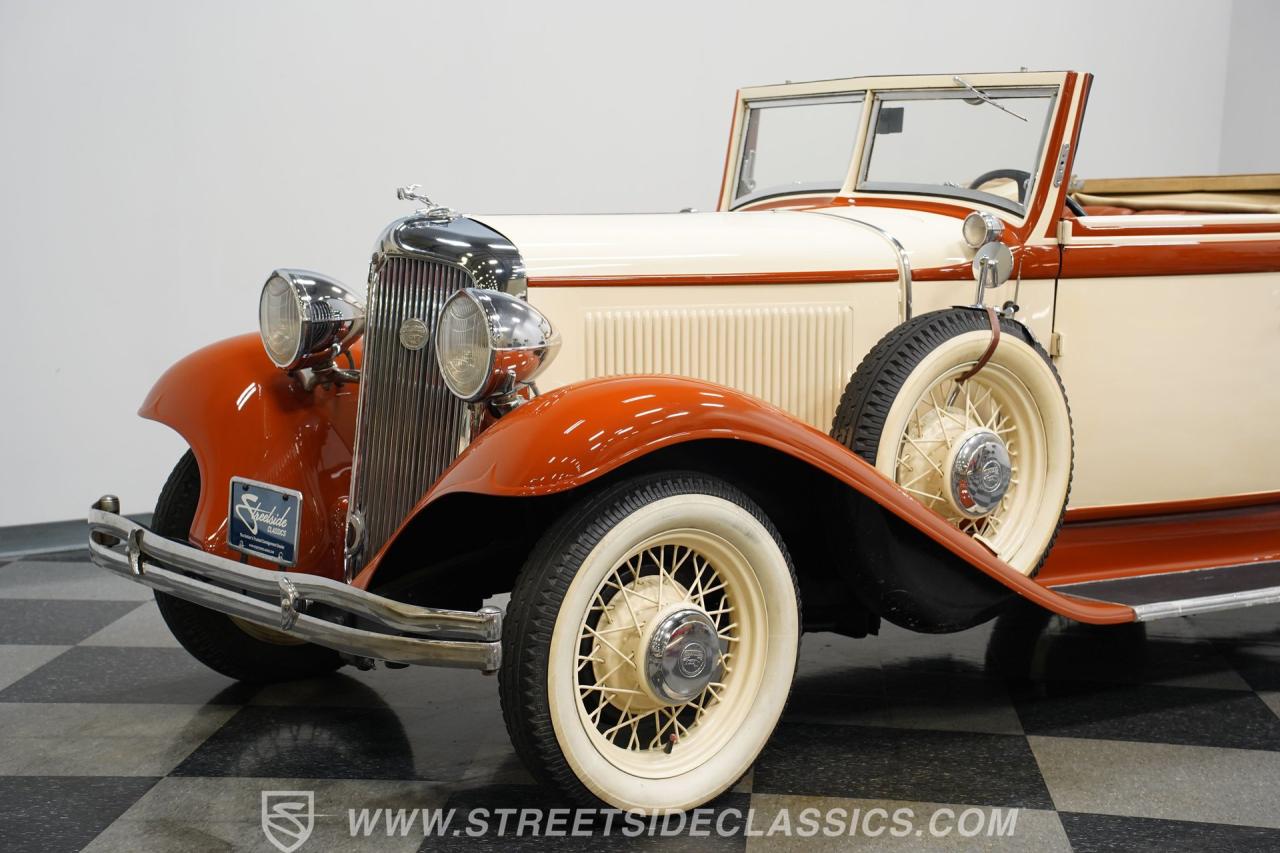 1932 Chrysler CI Rumble Seat Convertible